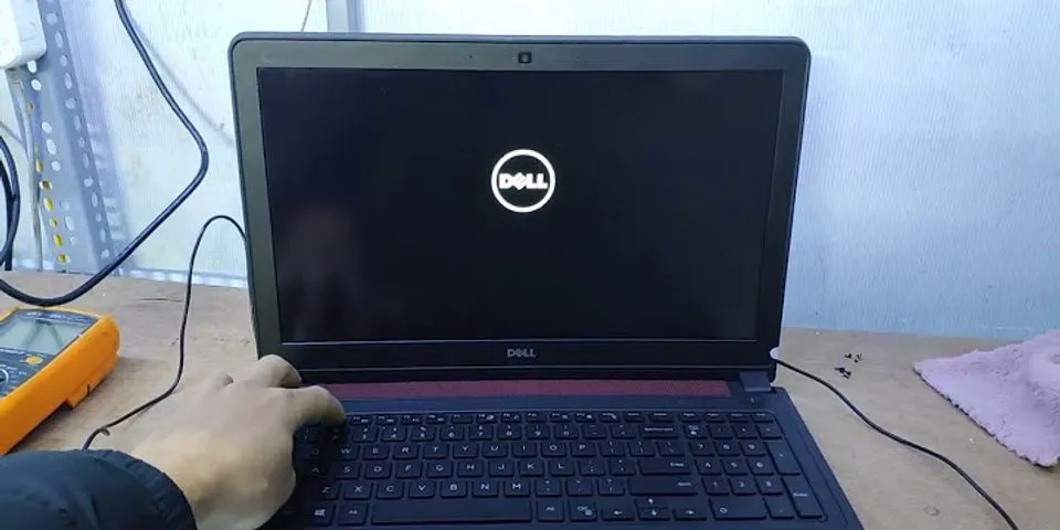 Cách nhấn chuột phải trên laptop Dell