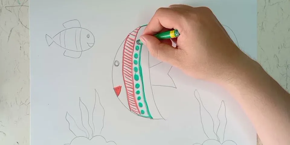 Đề bài - cách vẽ con vật dưới đại dương- trang 11- sgk mĩ thuật 2- chân trời sáng tạo