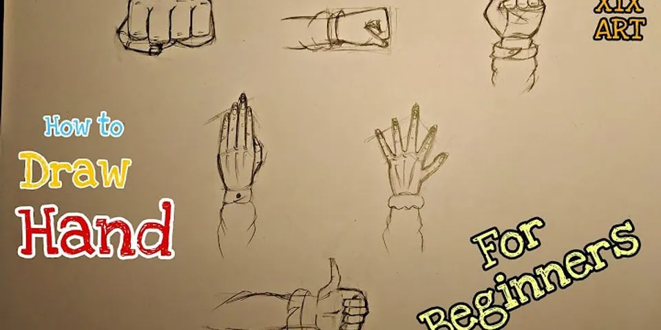 cách vẽ ngón tay