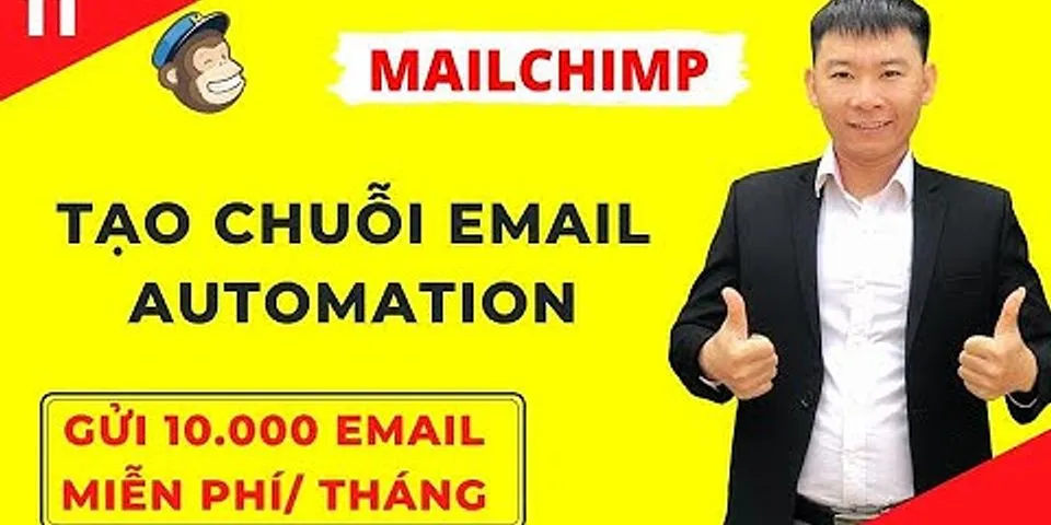 Cách xóa email trong MailChimp