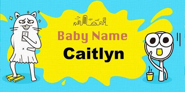 caitlyn là gì - Nghĩa của từ caitlyn