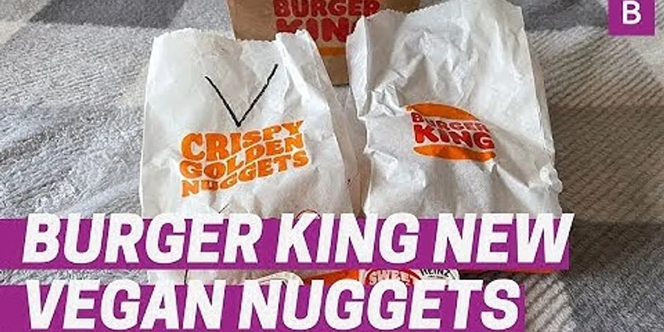 Can Vegans eat McDonalds chicken nuggets?