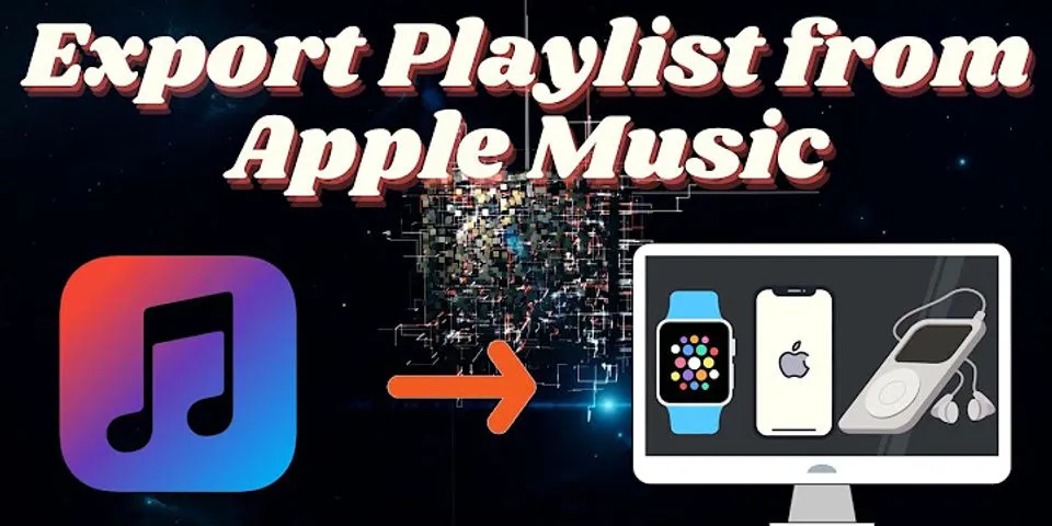 Can you export an Apple playlist to Spotify?