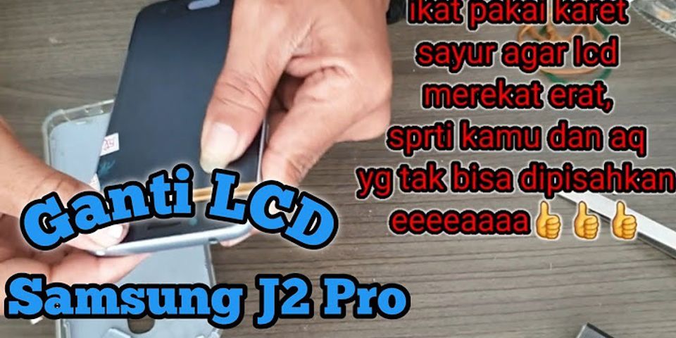 Cara Reset LCD HP Samsung