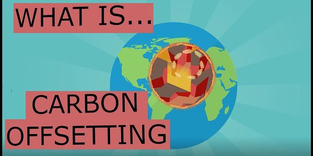 carbon offset là gì - Nghĩa của từ carbon offset