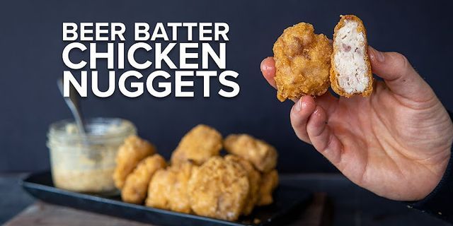 chicken nuggets là gì - Nghĩa của từ chicken nuggets