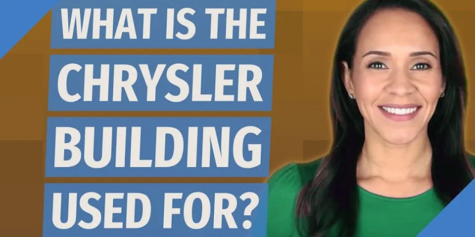 chrysler building là gì - Nghĩa của từ chrysler building