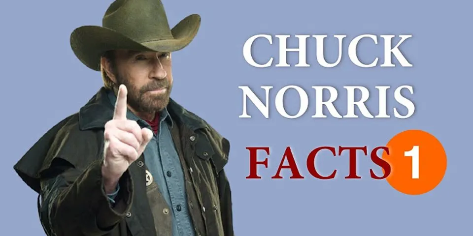 chuck norris facts là gì - Nghĩa của từ chuck norris facts