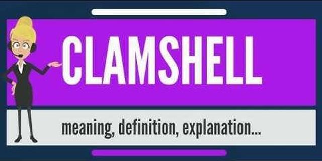 clamshell packaging là gì - Nghĩa của từ clamshell packaging