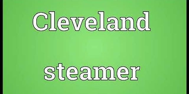 cleveland steamers là gì - Nghĩa của từ cleveland steamers