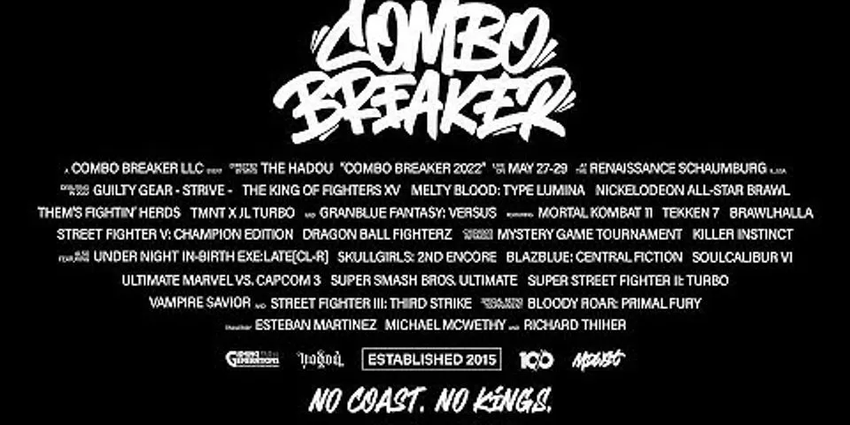 combo breaker là gì - Nghĩa của từ combo breaker