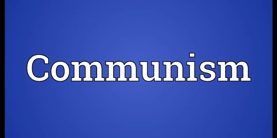 communisms là gì - Nghĩa của từ communisms