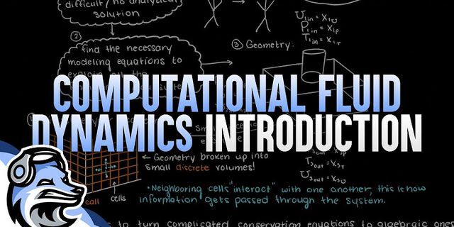 computational fluid dynamics là gì - Nghĩa của từ computational fluid dynamics