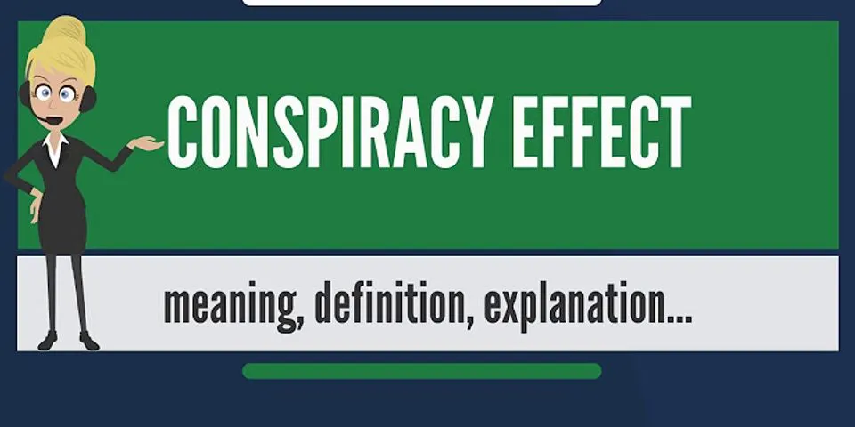 conspiracy là gì - Nghĩa của từ conspiracy