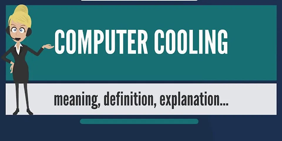 cooling là gì - Nghĩa của từ cooling
