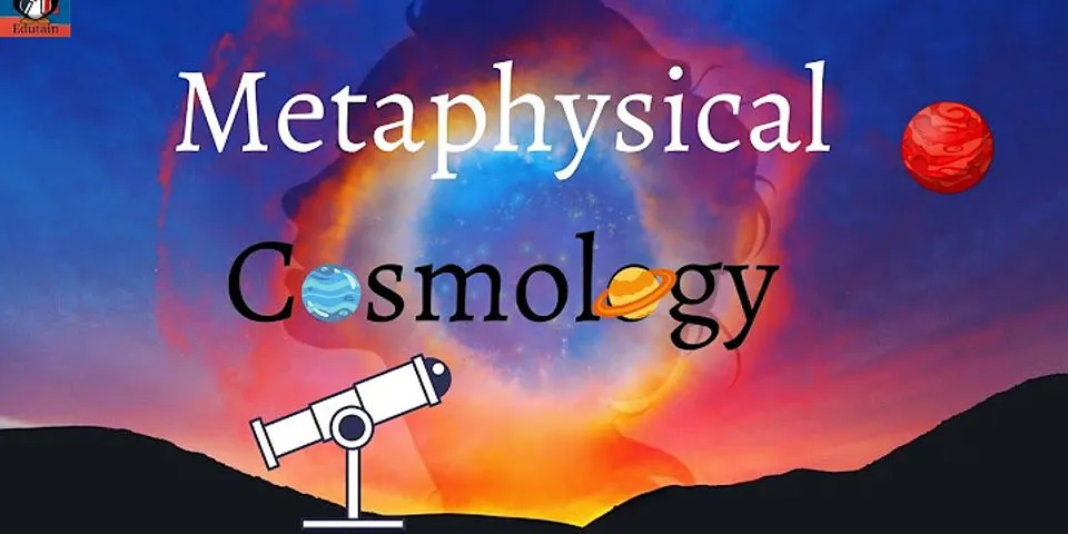cosmology là gì - Nghĩa của từ cosmology