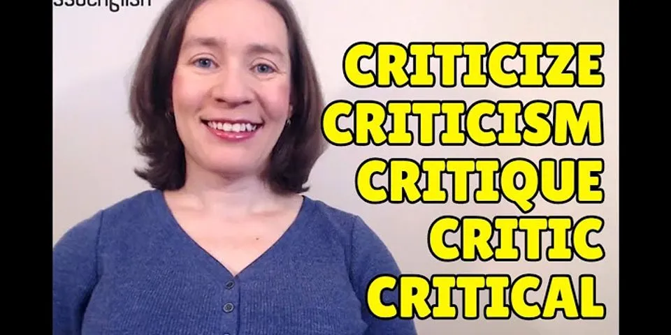 critical critic là gì - Nghĩa của từ critical critic