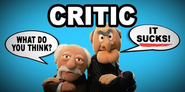 critic là gì - Nghĩa của từ critic