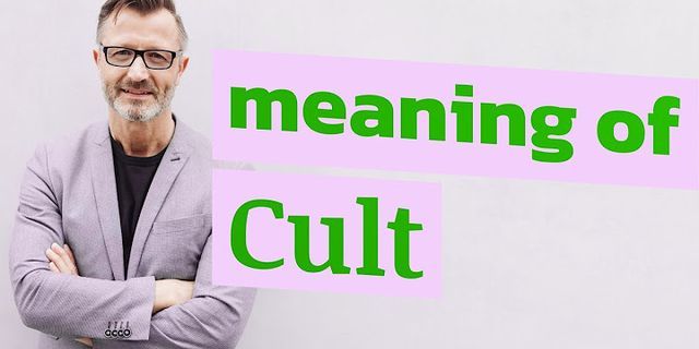 cults là gì - Nghĩa của từ cults