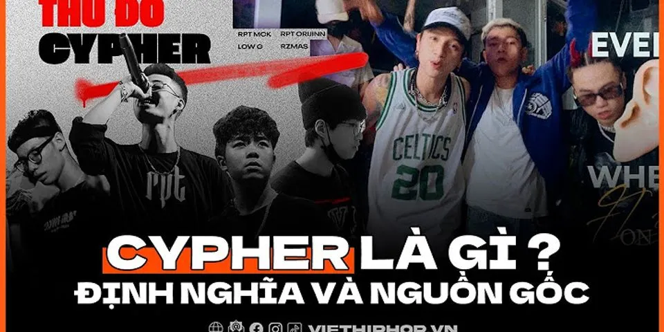 Cypher rap là gì