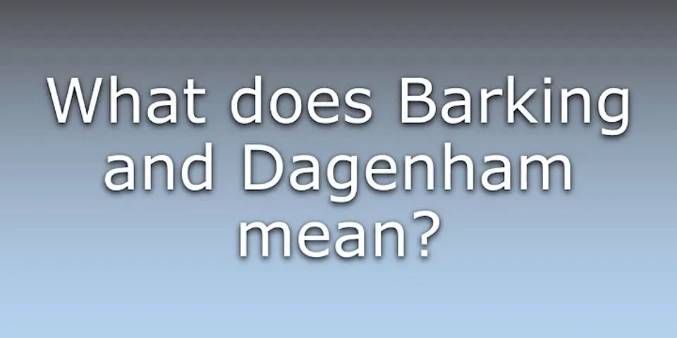 dagenham là gì - Nghĩa của từ dagenham