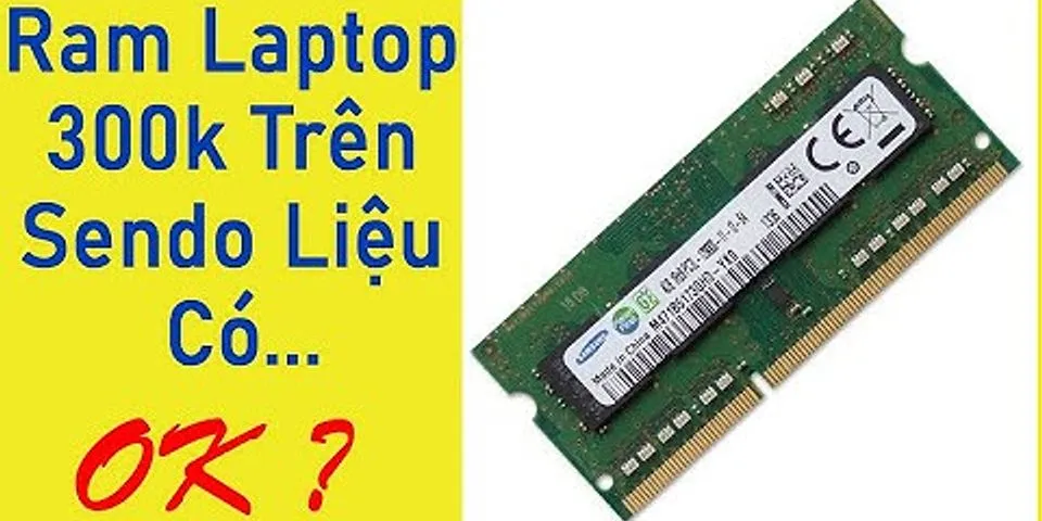 DDR4 4GB Laptop Cũ
