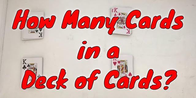 deck of cards là gì - Nghĩa của từ deck of cards