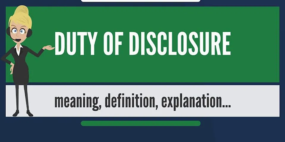 disclosure là gì - Nghĩa của từ disclosure