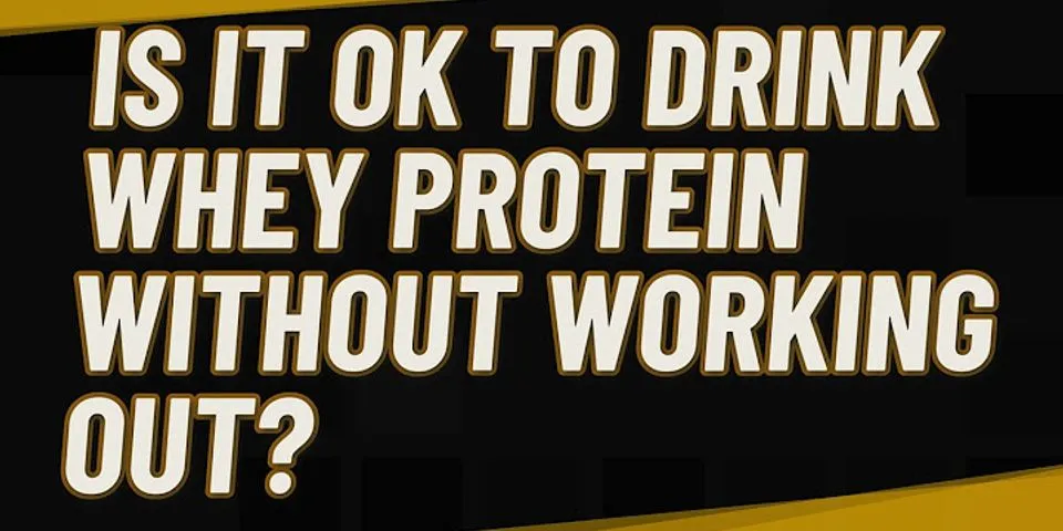 Do protein shakes make you lose weight without working out