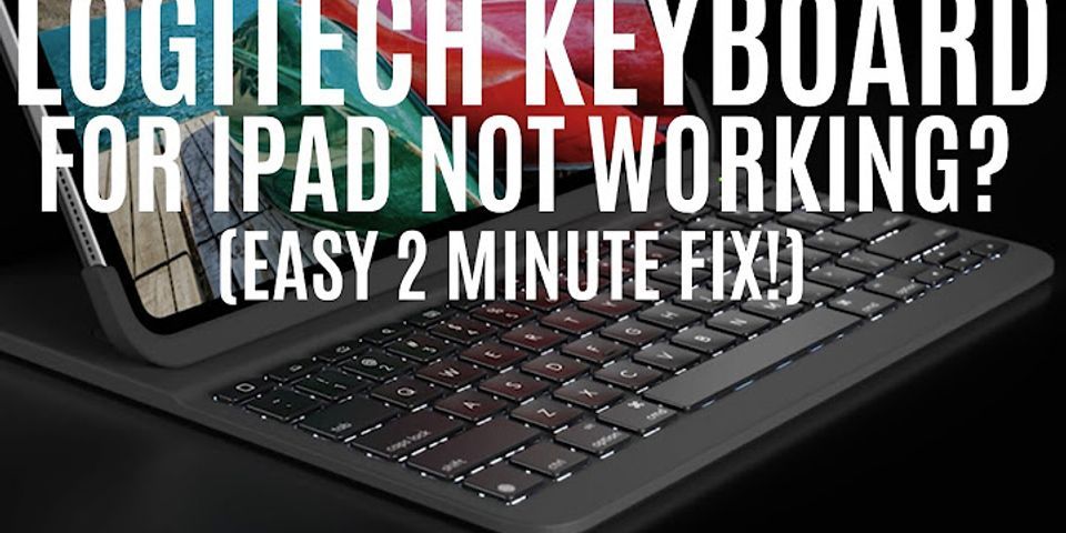 Does Logitech keyboard for iPad have a battery?