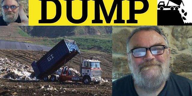 dumps là gì - Nghĩa của từ dumps