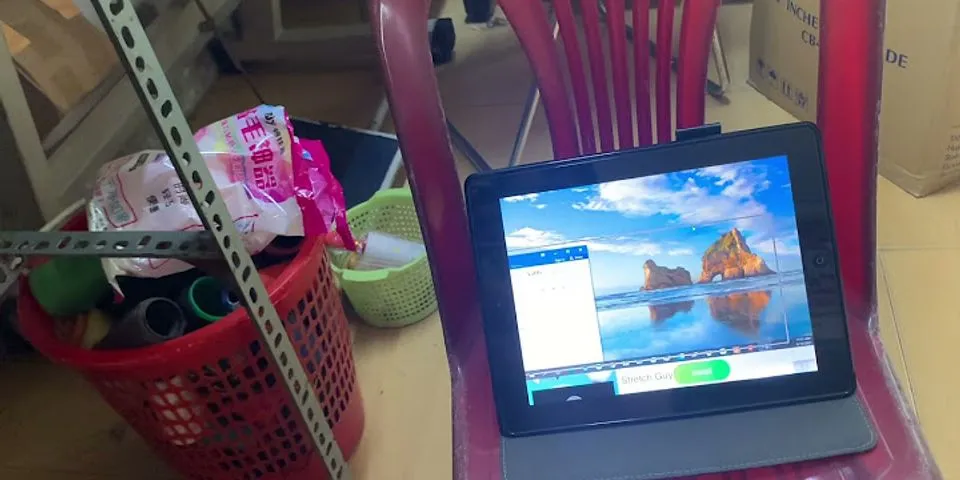 Dùng iPad làm màn hình phụ cho laptop