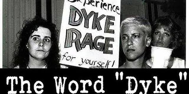 dyke out là gì - Nghĩa của từ dyke out
