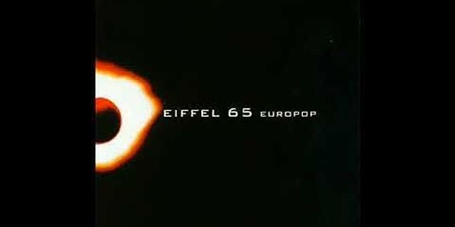 eiffel 65 là gì - Nghĩa của từ eiffel 65