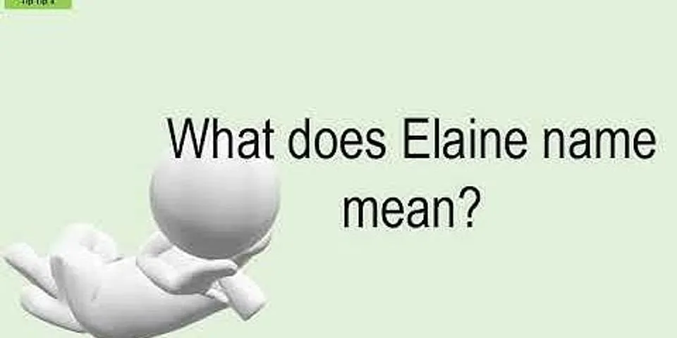 elaines là gì - Nghĩa của từ elaines