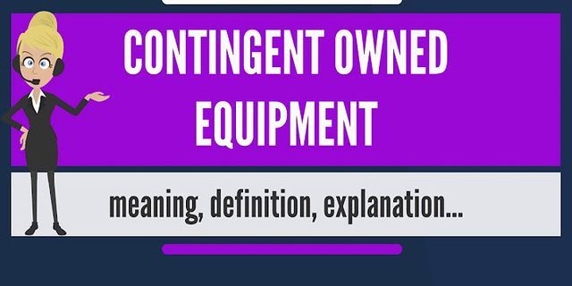 equipments là gì - Nghĩa của từ equipments