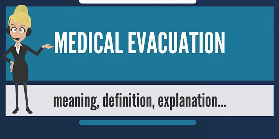 evacuation là gì - Nghĩa của từ evacuation