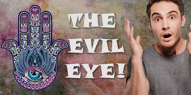 evil eye là gì - Nghĩa của từ evil eye