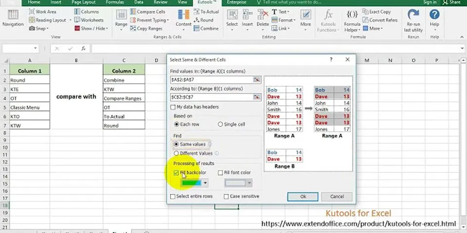 Excel Highlight Cell If Value In Another Column