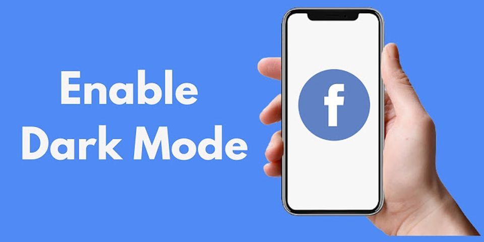 Facebook Dark Mode iOS 14