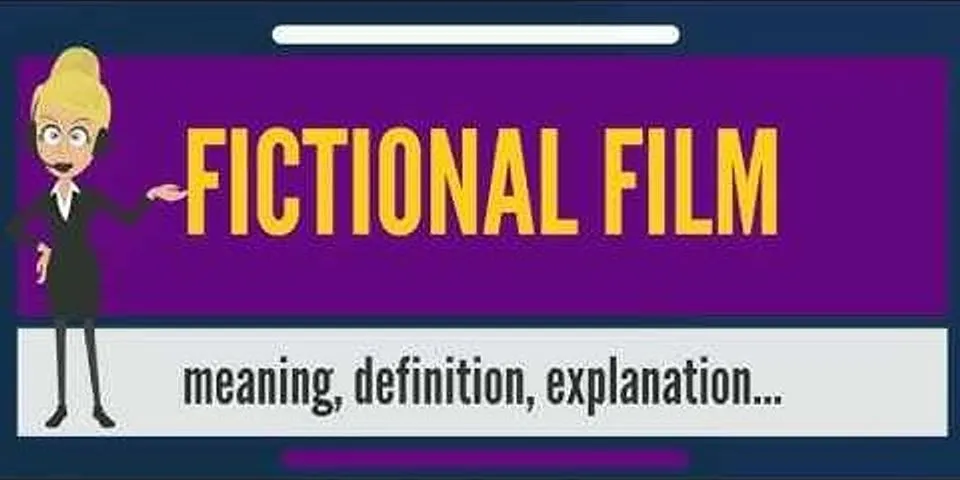fictional là gì - Nghĩa của từ fictional