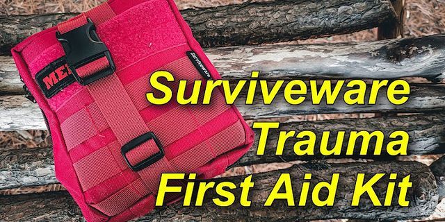 first aid kit là gì - Nghĩa của từ first aid kit