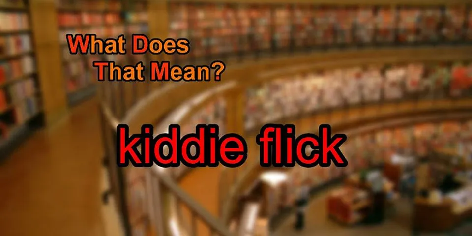 flick là gì - Nghĩa của từ flick