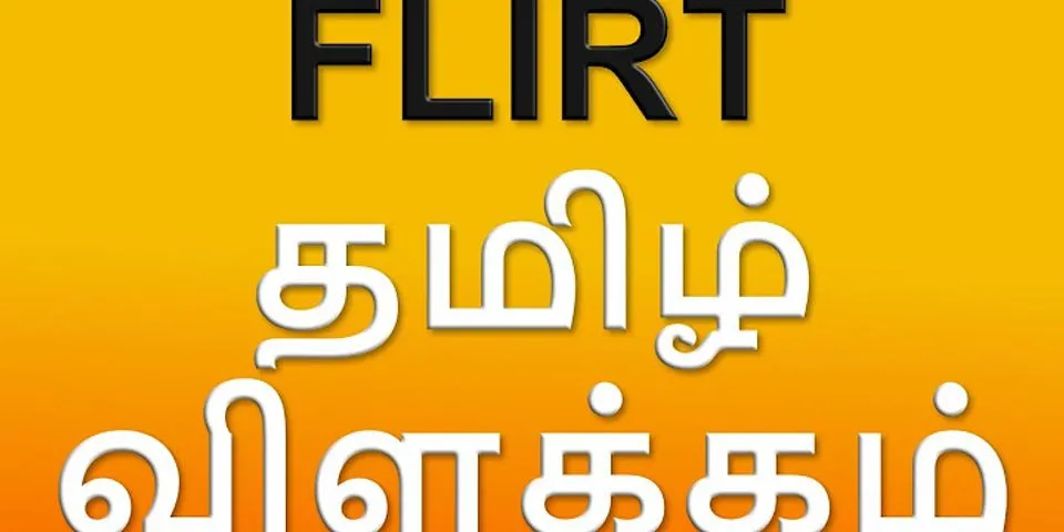 flirting là gì - Nghĩa của từ flirting