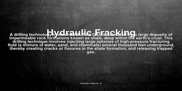 fracking là gì - Nghĩa của từ fracking