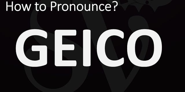 geico là gì - Nghĩa của từ geico