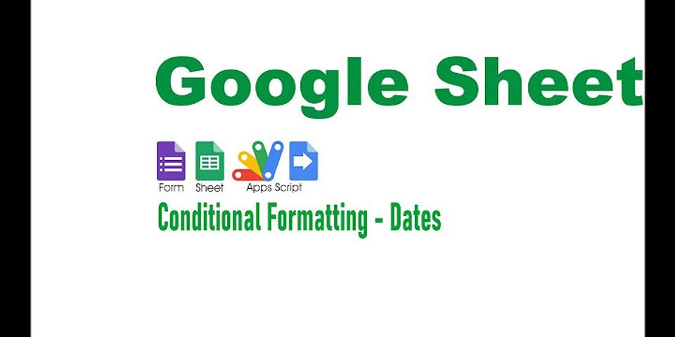 Google Sheets conditional formatting dates within 90 days