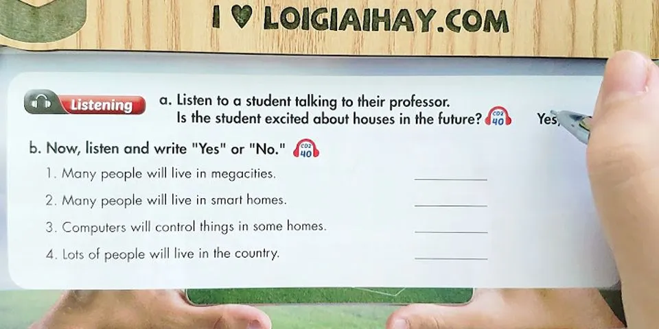 Grammar – lesson 1 - unit 9. houses in the future – tiếng anh 6 – ilearn smart world