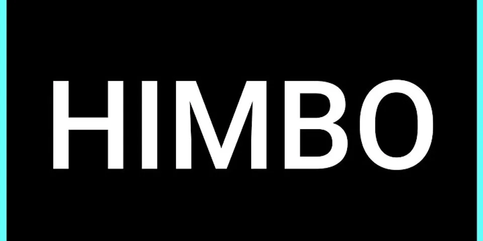 himbo là gì - Nghĩa của từ himbo