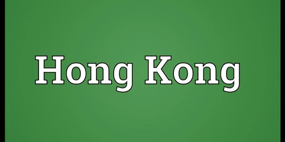 hong kongs là gì - Nghĩa của từ hong kongs